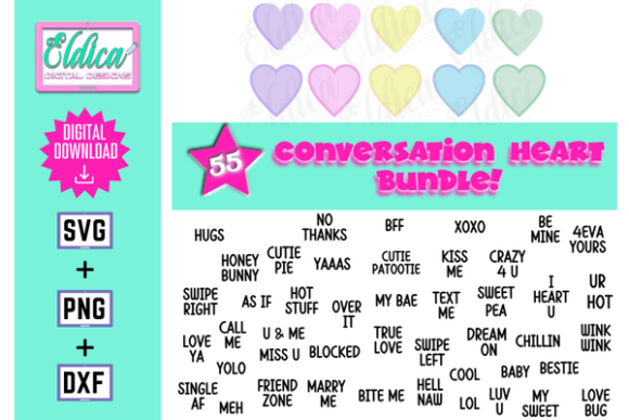 Celebrate with Humor: The Ultimate Conversation Heart SVG Funny Valentine Collection for Crafters