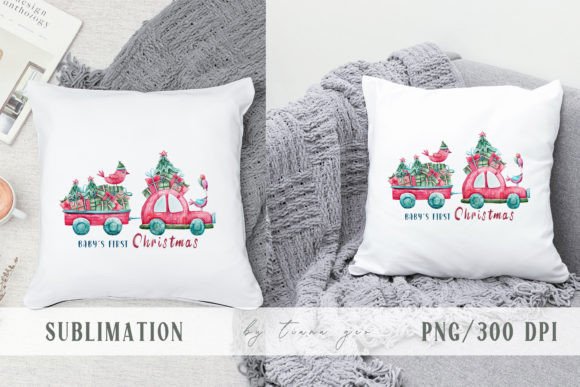 Celebrating Milestones with Babys First Christmas Cute Sublimation Designs