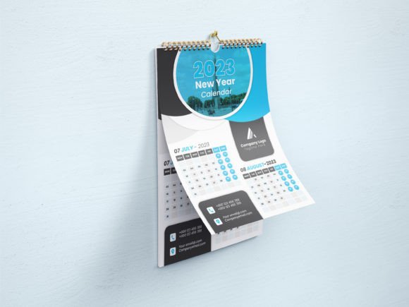 Company Wall Calendar 2023 Template Guide