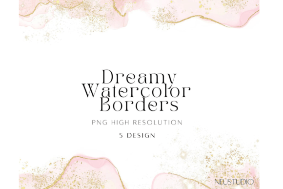 Dreamy Watercolor Border Clipart Guide