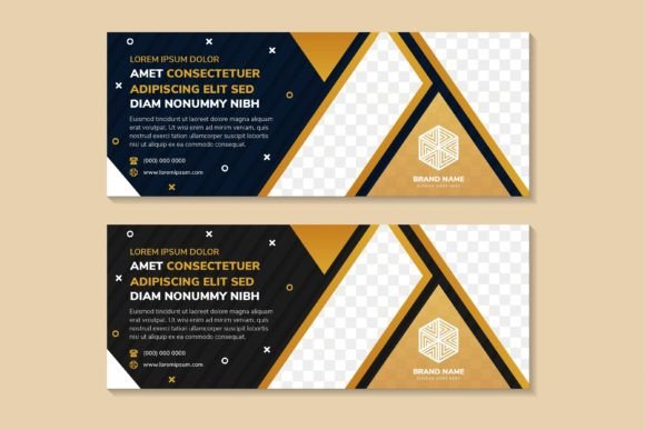 Evaluating the Triangle Photo Horizontal Banner for Professional Design