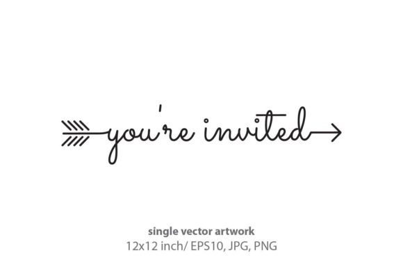 You’re Invited Arrow: A Versatile Vector Asset for Creative Projects